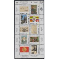 Venezuela 1204/13a 1986 Bicentenario del nacimiento de José María Vargas MNH