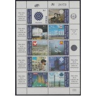 Venezuela 1188/97a 1985 Industria petrolera y Petroquímica Nacional MNH