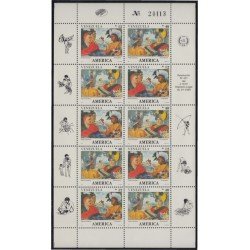 Venezuela 1540/41 1991 América Upaep Terepaima y Paramaconi MNH