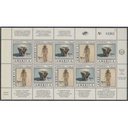 Venezuela 1459/60 1989 América Upaep Cerámica MNH