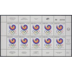 Venezuela 1414 MP 1988 XXIV Juegos Olímpicos Seúl 88 MNH Venezuela 1414 MP 1988 XXIV Juegos Olímpicos Seúl 88 MNH