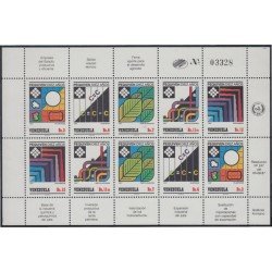 Venezuela 1364/68 1987 10º Aniversario de la industria petroquímica venezolana MNH Venezuela 1364/68 1987 10º Aniversario de la industria petroquímica venezolana MNH