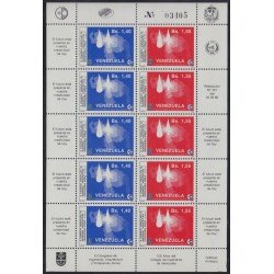 Venezuela 1242/43 MP 1986 XI Congreso venezolano de ingeniería, arquitectura y profesiones afines MNH Venezuela 1242/43 MP 1986 XI Congreso venezolano de ingeniería, arquitectura y profesiones afines MNH