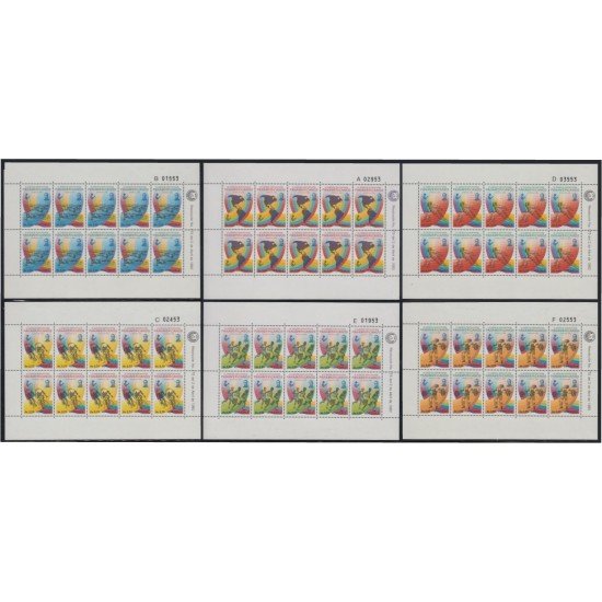 Venezuela 1133/38 MP 1983 IX Juegos Panamericanos MNH Venezuela 1133/38 MP 1983 IX Juegos Panamericanos MNH