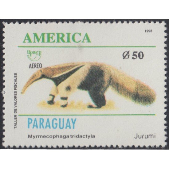 Paraguay A- 1204 1993 América Upae Jurumí MNH Paraguay A- 1204 1993 América Upae Jurumí MNH