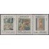 Paraguay A- 1199/01 1991 Arte paraguayo Obras de pintores contemporáneos MNH