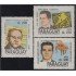Paraguay A- 1193/95 1991 Compositores y Creadores José Asunción Flores Félix Pérez Cardoso y J. Carlos Moreno González MNH