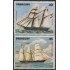 Paraguay A-828/29 1979 Barcos Ships MNH