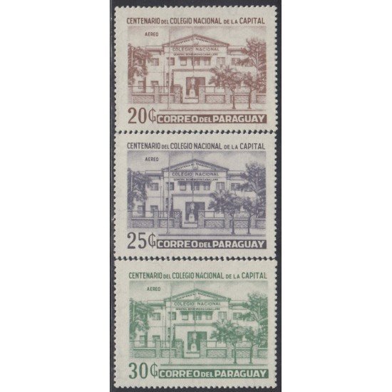 Paraguay A- 792/94 1978 Centenario del Colegio Nacional de la Capital MNH Paraguay A- 792/94 1978 Centenario del Colegio Nacional de la Capital MNH