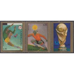 Paraguay A- 781/83 1977 Copa del Mundo de Fútbol MNH Paraguay A- 781/83 1977 Copa del Mundo de Fútbol MNH