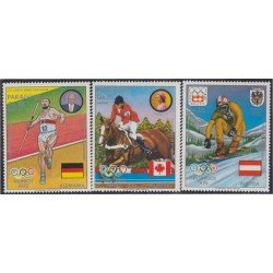 Paraguay A- 760/62 1977 Historia de los Juegos Olímpicos MNH Paraguay A- 760/62 1977 Historia de los Juegos Olímpicos MNH