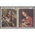 Paraguay A- 523/24 1969 Pinturas Navidad Christmas MNH