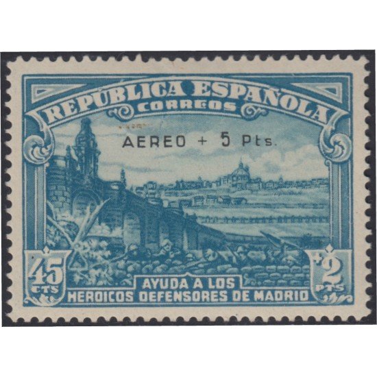 España Spain 759 1938 Defensa de Madrid MH España Spain 759 1938 Defensa de Madrid MH