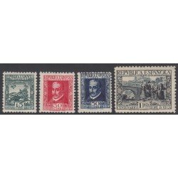España Spain 690/93 1935 Lope de Vega MH España Spain 690/93 1935 Lope de Vega MH