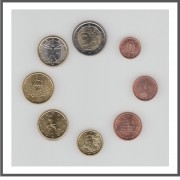 Italia 2013 Emisión monedas Sistema monetario euro € Tira