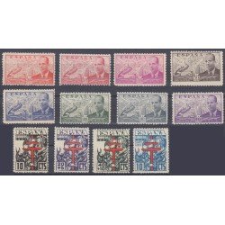 España Spain Año Completo Year Complete 1941 MH España Spain Año Completo Year Complete 1941 MH