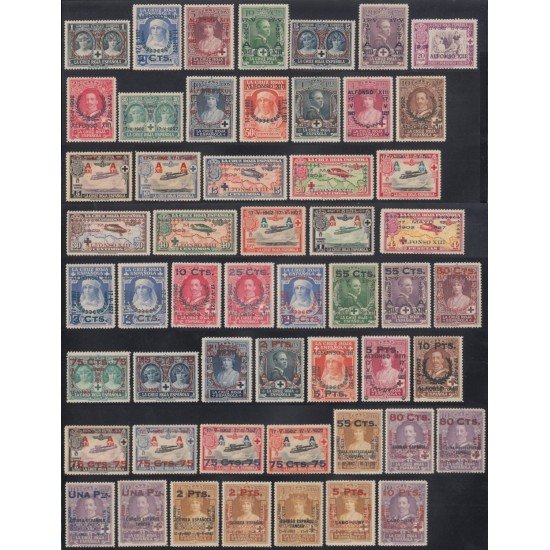 España Spain Año Completo Year Complete 1927 MH España Spain Año Completo Year Complete 1927 MH