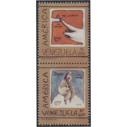 Venezuela 2169AG/AH 2001 Por un nuevo milenio sin armas MNH Venezuela 2169AG/AH 2001 Por un nuevo milenio sin armas MNH