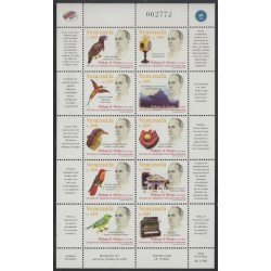 Venezuela 2155/64 1998 William H. Phelps Ornitólogo Pájaros Birds MNH Venezuela 2155/64 1998 William H. Phelps Ornitólogo Pájaros Birds MNH