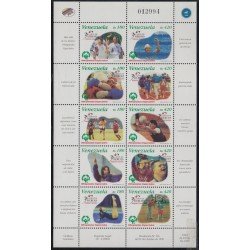 Venezuela 2133/42 1998 30 Años de juegos olímpicos MNH Venezuela 2133/42 1998 30 Años de juegos olímpicos MNH