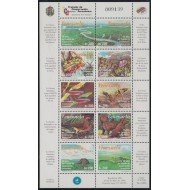 Venezuela 2123/32 1998 20º Aniversario del Tratado de cooperación Amazónica MNH