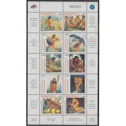Venezuela 2113/22 1998 Aborígenes venezolanos MNH Venezuela 2113/22 1998 Aborígenes venezolanos MNH