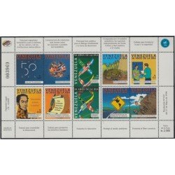 Venezuela 2032/41 1998 50 Años de la OEA MNH Venezuela 2032/41 1998 50 Años de la OEA MNH
