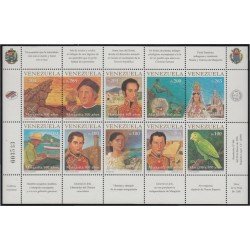 Venezuela 1992/01 1998 500 Aniversario del descubrimiento de Isla Margarita MNH Venezuela 1992/01 1998 500 Aniversario del descubrimiento de Isla Margarita MNH