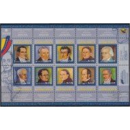 Venezuela 2800/09 2009 Personalidades Bicentenario de la Independencia MNH