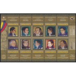 Venezuela 2790/99 2009 Personalidades Bicentenario de la Independencia MNH