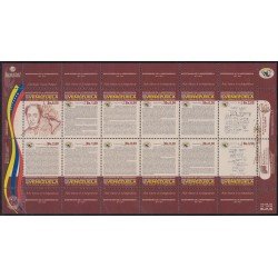 Venezuela 2777/88 2009 Bicentenario de la Independencia MNH