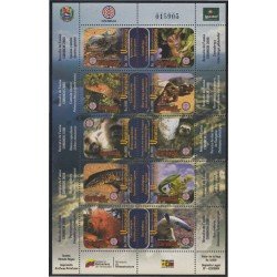 Venezuela 2525/34 2006 Protección de la fauna Caruachi MNH Venezuela 2525/34 2006 Protección de la fauna Caruachi MNH
