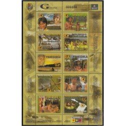 Venezuela 2505/14 2005 Comunidad indígena Shimarana MNH Venezuela 2505/14 2005 Comunidad indígena Shimarana MNH