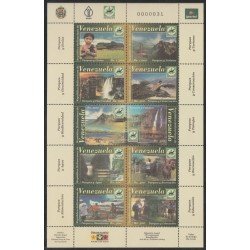 Venezuela 2355/64 2004 Parques Nacionales MNH Venezuela 2355/64 2004 Parques Nacionales MNH
