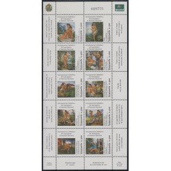 Venezuela 2225/34 2002 Guaicaipuro en Panteón Nacional MNH Venezuela 2225/34 2002 Guaicaipuro en Panteón Nacional MNH
