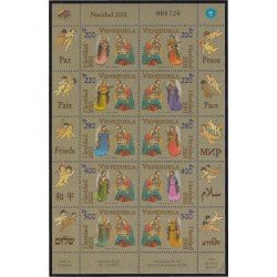 Venezuela 2205/14 2001 Navidad Christmas MNH Venezuela 2205/14 2001 Navidad Christmas MNH