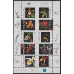 Venezuela 2185/94 2001 Flores flowers orquídeas MNH Venezuela 2185/94 2001 Flores flowers orquídeas MNH