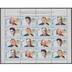 Guinea Ecuatorial Minipliego 218/21 1996 Cine Marilyn Monroe Elvis Presley Vittorio de Sica James Dean Guinea Ecuatorial Minipliego 218/21 1996 Cine Marilyn Monroe Elvis Presley Vittorio de Sica James Dean