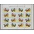 Guinea Ecuatorial 267/70 2000 Minihojita Mariposas Butterflies MNH