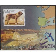 España Spain Emisión Conjunta 2004 Cuba España Exposición Mundial Filatelia HB