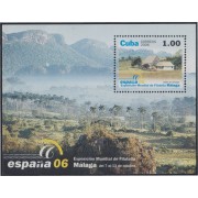 España Spain Emisión Conjunta 2006 Cuba España HB Exposición Mundial Filatelia