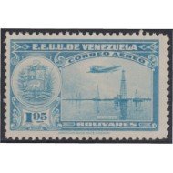 Venezuela  A- 90 1938 Serie antigua Grabados Petróleo MNH