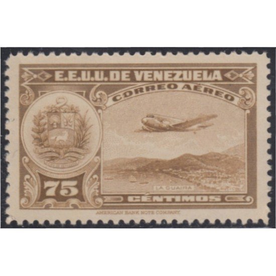 Venezuela A- 85 1938 Serie antigua Grabados La Guaira Venezuela A- 85 1938 Serie antigua Grabados La Guaira