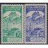 Venezuela  A- 64/65 1937 Puerto de la Guaira Avión Barco Ship MNH
