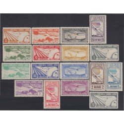 Venezuela A- 47/63 1937 Serie antigua Avión MNH Venezuela A- 47/63 1937 Serie antigua Avión MNH