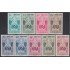 Venezuela  A- 546/54 1953 Escudo del Estado de Yaracuy MNH