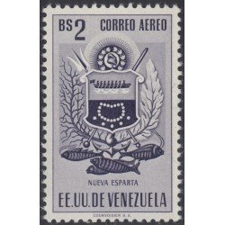Venezuela A- 545 1953 Escudo del Estado de Nueva Esparta MNH Venezuela A- 545 1953 Escudo del Estado de Nueva Esparta MNH