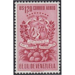 Venezuela A- 348 1951 Escudo del Estado de Táchira MNH Venezuela A- 348 1951 Escudo del Estado de Táchira MNH