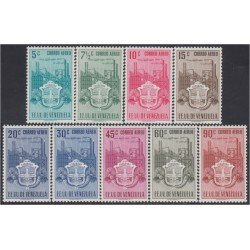 Venezuela A- 337/45 1951 Escudo del Estado de Carabobo MNH Venezuela A- 337/45 1951 Escudo del Estado de Carabobo MNH