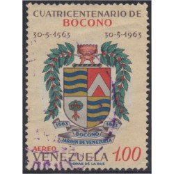 Venezuela A- 786 1963 400 Años de Boconó usados Venezuela A- 786 1963 400 Años de Boconó usados